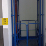 濟南豪斯特SJD供應濰坊青州升高8米商鋪電梯 復式樓升降機 液壓升降臺